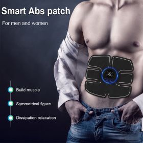 Electric Muscle Toner Machine Rechargeable ABS Trainer Fat Burner Belly Shaper Muscle