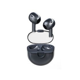 Clear Top Bluetooth Earphone With Charger (Color: Black)