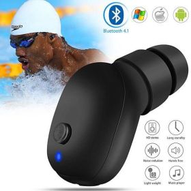 Solo Aqua Tunes A Bluetooth Waterproof Headphone (Color: Black)